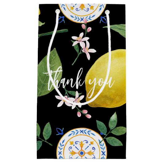 Aangepaste Italiaanse Tegel Botanische kleine cade Klein Cadeauzakje (Voorkant)