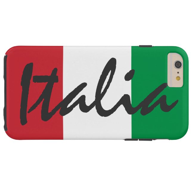 Aangepaste Italiaanse vlag Case-Mate iPhone Case (Achterkant Horizontaal)