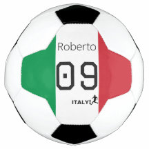 Aangepaste Italiaanse voetbal nationale vlag kleur
