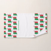 Aangepaste ITALIË VLAG Bad Handdoek (Handdoek)