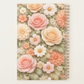 Aangepaste jaar bloem planner (Achterkant)