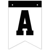 Aangepaste Jaar Masterdiploma Afgestudeerd Ermee Vlaggetjes (Tweede vlag)