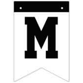 Aangepaste Jaar Masterdiploma Afgestudeerd Ermee Vlaggetjes (Eerste vlag)