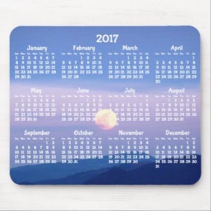 Aangepaste jaarkalender 2017 Muismatten - Volledig