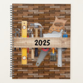 Aangepaste Jaarlijkse Datum Aannemer Planner (Voorkant)