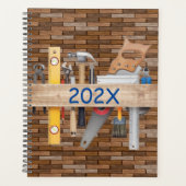 Aangepaste jaarlijkse datumplanner planner (Voorkant)