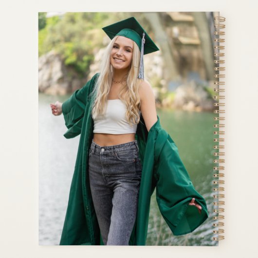 Aangepaste jaarlijkse foto voor elk jaar planner (Achterkant)