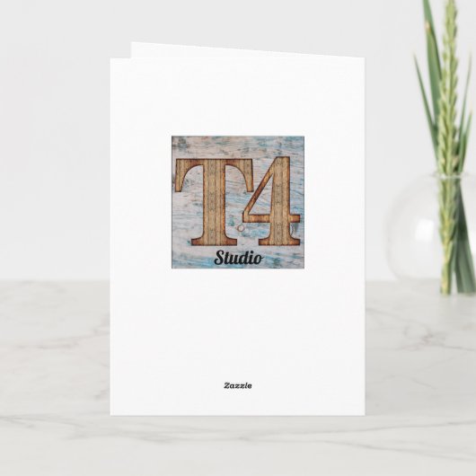 Aangepaste jaarlijkse  honkbal-dag toevoegen kaart (Achterkant)