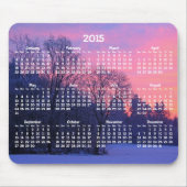 Aangepaste Jaarlijkse Kalender 2015 Muismatten Win (Voorkant)