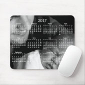 Aangepaste Jaarlijkse Kalender 2017 Muismatten (Met muis)
