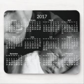 Aangepaste Jaarlijkse Kalender 2017 Muismatten (Voorkant)