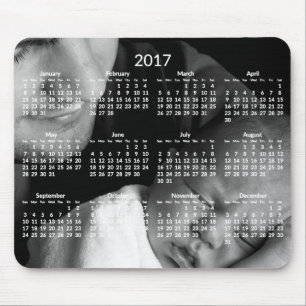 Aangepaste Jaarlijkse Kalender 2017 Muismatten