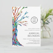 aangepaste jaarlijkse reünie kaart (Staand voorkant)