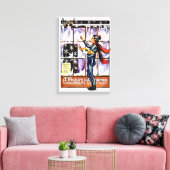 AANGEPASTE  JACK FROST COVERART CANVAS WRAP AFDRUK (Insitu (Woonkamer))