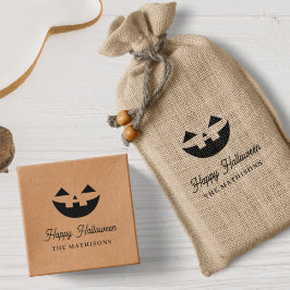 Aangepaste Jack O Lantern Happy Halloween Zelfinktende Stempel