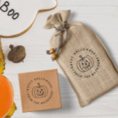 Aangepaste Jack O Lantern Happy Halloween Zelfinktende Stempel