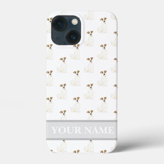 Aangepaste Jack Russell Terrier Dog Case-Mate iPhone Case (Achterkant)