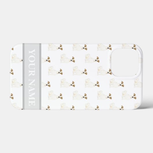 Aangepaste Jack Russell Terrier Dog Case-Mate iPhone Case (Achterkant (horizontaal))