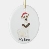 Aangepaste Jack Russell Terrier Keramisch Ornament (Rechts)
