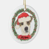 Aangepaste Jack Russell Terrier Keramisch Ornament (Rechts)