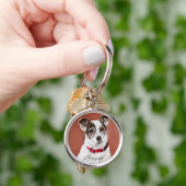 Aangepaste Jack Russell Terrier Sleutelhanger (Hand)