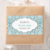 Aangepaste jam, saus, inblikken of productetikette etiket (Insitu)