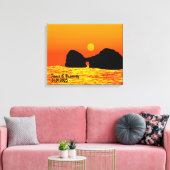 Aangepaste Japan Landschap Reizen Esthetisch Kleur Canvas Afdruk (Insitu (Woonkamer))