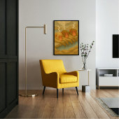 Aangepaste Japan Reislandschap grillige aap Foto Afdruk