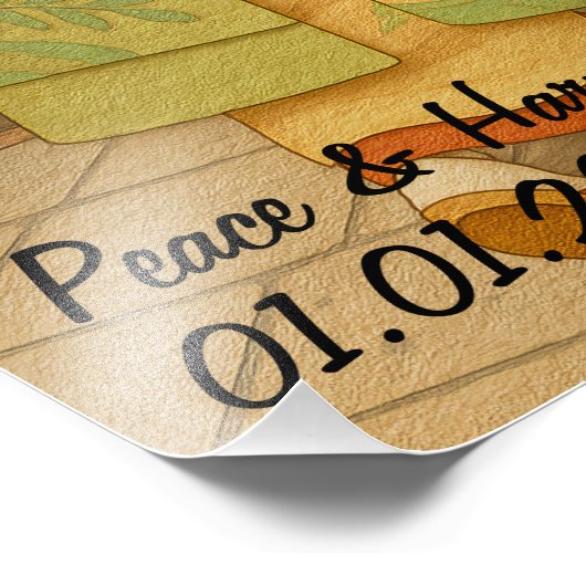 Aangepaste Japan Travel Landschap Esthetische Geis Foto Afdruk (Hoek)