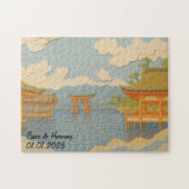 Aangepaste Japan Travel Landschap Esthetische Shri Legpuzzel (Horizontaal)