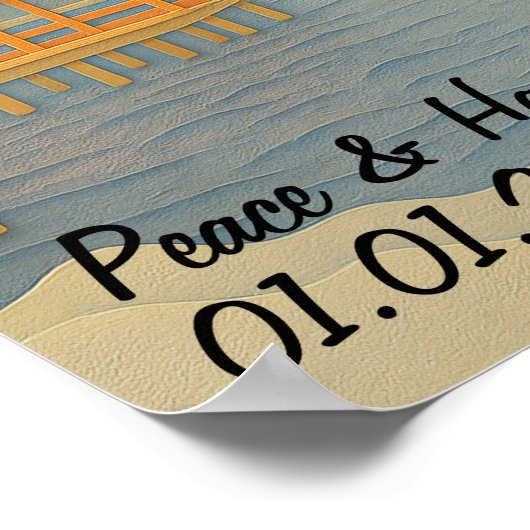 Aangepaste Japan Travel Landschap Esthetische Shri Poster (Hoek)