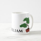 Aangepaste Japanse Bonsai-boom Koffiemok (Voorkant rechts)