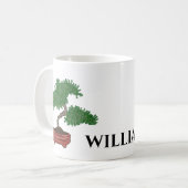 Aangepaste Japanse Bonsai-boom Koffiemok (Voorkant links)