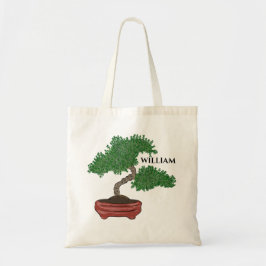 Aangepaste Japanse Bonsai-boom Tote Bag