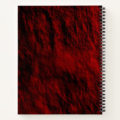 Aangepaste Japanse Kanji Notitieboek (Achterkant)