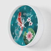 Aangepaste Japanse Koi Fish, Cherry Blossom (Hoek)