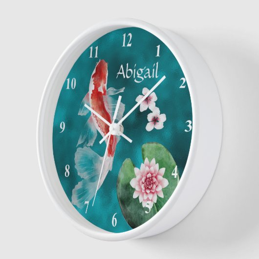 Aangepaste Japanse Koi Fish, Cherry Blossom (Hoek)