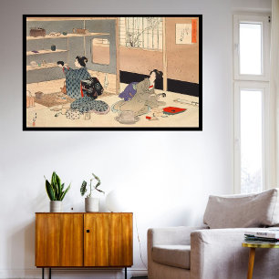 Aangepaste  Japanse theeceremonie Art 2 Poster