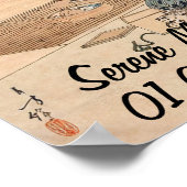 Aangepaste Japanse theeceremonie Art 2 Poster (Hoek)