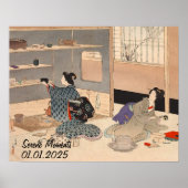 Aangepaste Japanse theeceremonie Art 2 Poster (Voorkant)