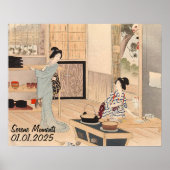 Aangepaste  Japanse theeceremonie Art 3 Poster (Voorkant)