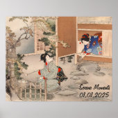 Aangepaste  Japanse theeceremonie Art 4 Poster (Voorkant)