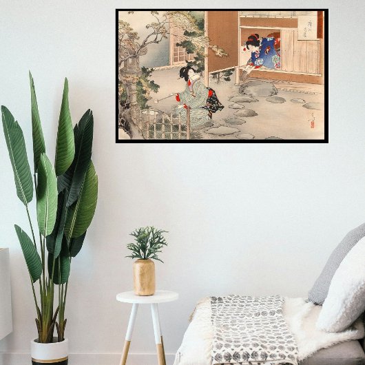 Aangepaste  Japanse theeceremonie Art 4 Poster