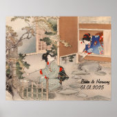 Aangepaste  Japanse theeceremonie Art 4 Poster (Voorkant)