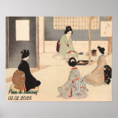 Aangepaste  Japanse theeceremonie Art 5 Poster (Voorkant)