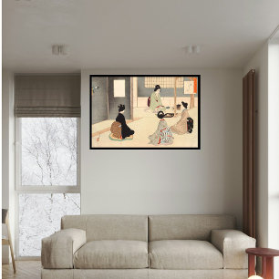 Aangepaste  Japanse theeceremonie Art 5 Poster