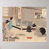 Aangepaste  Japanse theeceremonie Art 6 Poster (Voorkant)