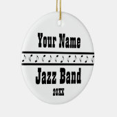 Aangepaste Jazz Band Music Ornament Keepomwille (Rechts)