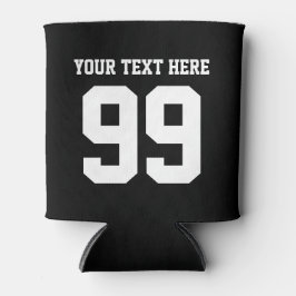 Aangepaste jersey nummer koelboxxen | Bierhouder Blikjeskoeler