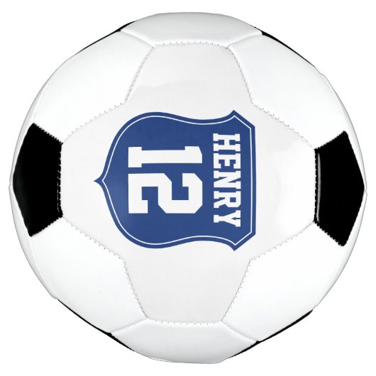 Aangepaste jersey nummer voetbal voor kind atleet (Gedraaid)